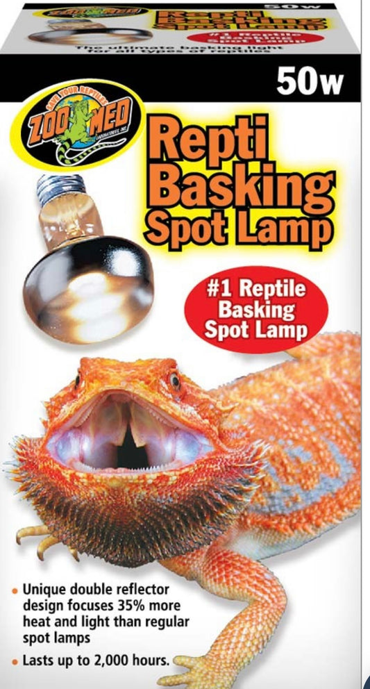 ZOOMED REPTI BASKING SPOT LAMP 50W