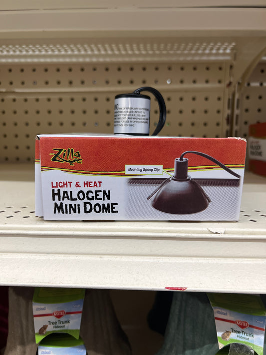 Zilla Light & Heat Halogen Mini Dome